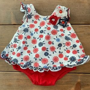 Nannette Baby Patriotic 2 Piece Outfit